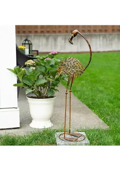 Summerfield Terrace Cast Iron Flamingo Yard Art Pair -Bella-Vita Shop Belk 1031
