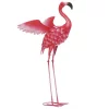 Summerfield Terrace Flying Flamingo Metal Garden Decor - 34 inches -Bella-Vita Shop Belk 1042