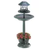 Summerfield Terrace Solar-Lighted Birdbath and Planter 2 Summerfield Terrace Solar-Lighted Birdbath and Planter -Bella-Vita Shop Belk 1049