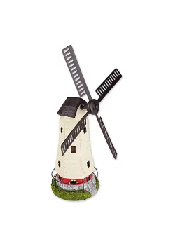 Summerfield Terrace Solar Light-Up Lighthouse Windmill Garden Decor -Bella-Vita Shop Belk 1057