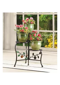 Summerfield Terrace Country Apple Plant Stand 9 Summerfield Terrace Country Apple Plant Stand -Bella-Vita Shop Belk 1061