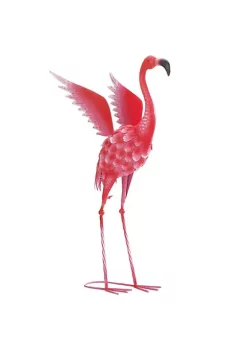 Summerfield Terrace Flying Flamingo Metal Garden Decor Head Up - 27.5 inches -Bella-Vita Shop Belk 1073