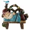 Summerfield Terrace Solar Light-Up Afternoon Nap Garden Gnome -Bella-Vita Shop Belk 1102