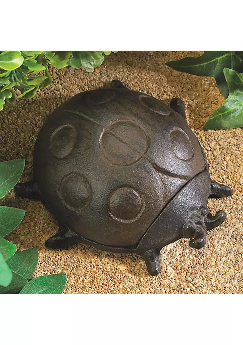Summerfield Terrace Cast Iron Ladybug Key Hider 5 Summerfield Terrace Cast Iron Ladybug Key Hider - Image 3