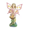 Summerfield Terrace Classic Decorative Pink Fairy Solar Garden Statue -Bella-Vita Shop Belk 1147