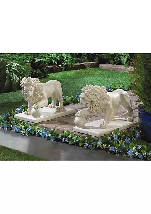 Summerfield Terrace Regal Lion Garden Statue Set 5 Summerfield Terrace Regal Lion Garden Statue Set - Image 3