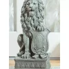 Summerfield Terrace Lion with Shield Garden Statue 1 Summerfield Terrace Lion with Shield Garden Statue -Bella-Vita Shop Belk 1173