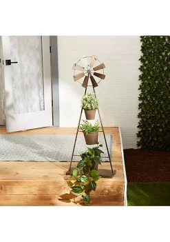 Summerfield Terrace Windmill Plant Stand -Bella-Vita Shop Belk 1194