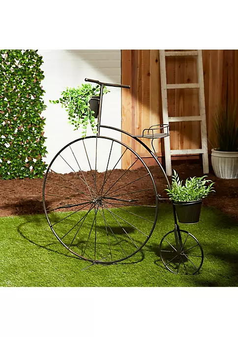 Summerfield Terrace Old-Fashioned Bicycle Plant Stand 5 Summerfield Terrace Old-Fashioned Bicycle Plant Stand - Image 3