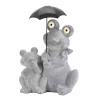 Summerfield Terrace Frogs with Umbrella Solar Garden Light -Bella-Vita Shop Belk 1227