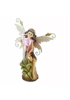 Summerfield Terrace Fairy with Flowers Solar Garden Light -Bella-Vita Shop Belk 1235