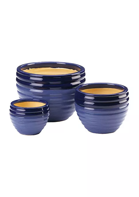 Summerfield Terrace Duo Blue Planters Trio 7 Summerfield Terrace Duo Blue Planters Trio - Image 5