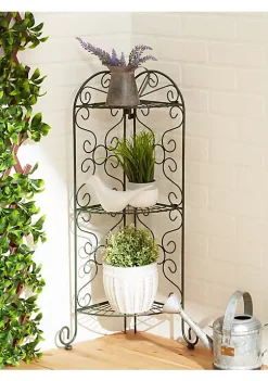 Summerfield Terrace 3 Tier Corner Plant Stand -Bella-Vita Shop Belk 1275