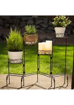 Summerfield Terrace 4-Tier Metal Plant Stand 9 Summerfield Terrace 4-Tier Metal Plant Stand -Bella-Vita Shop Belk 1296