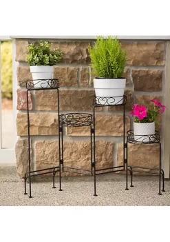 Summerfield Terrace 4-Tier Metal Plant Stand 10 Summerfield Terrace 4-Tier Metal Plant Stand -Bella-Vita Shop Belk 1297