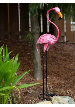 Summerfield Terrace Metal 3-Foot Flamingo Yard Art -Bella-Vita Shop Belk 1311