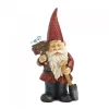 Summerfield Terrace Garden Gnome with Welcome Sign Light-Up Solar Garden Decor -Bella-Vita Shop Belk 1319