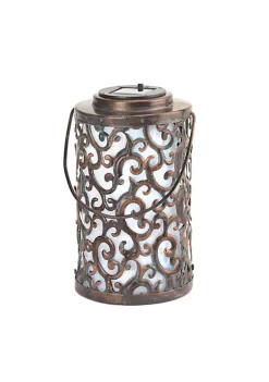 Summerfield Terrace Iron Swirls Solar Garden Lantern 9 Summerfield Terrace Iron Swirls Solar Garden Lantern -Bella-Vita Shop Belk 1358