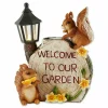 Summerfield Terrace Solar Welcome To Our Garden Squirrels -Bella-Vita Shop Belk 1368