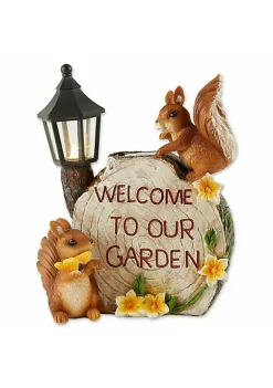 Summerfield Terrace Solar Welcome To Our Garden Squirrels