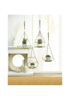 Summerfield Terrace Hanging Plant Holder Rectangle Base -Bella-Vita Shop Belk 1375