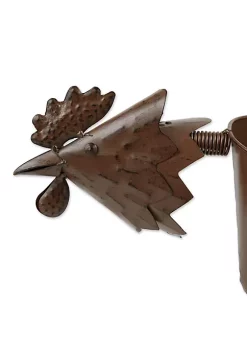 Summerfield Terrace Pecking Rooster Iron Planter -Bella-Vita Shop Belk 1381