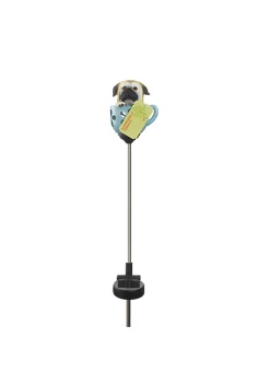 Summerfield Terrace Solar Lighted Garden Stake - Dog in a Tea Cup -Bella-Vita Shop Belk 1384