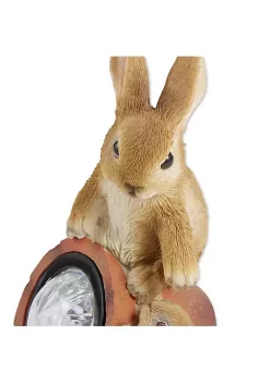 Summerfield Terrace Mom and Baby Bunny Solar Garden Light -Bella-Vita Shop Belk 1388