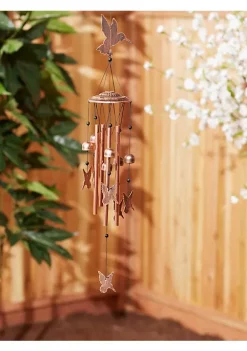 Summerfield Terrace Fluttering Hummingbirds Metal Wind Chimes -Bella-Vita Shop Belk 1416