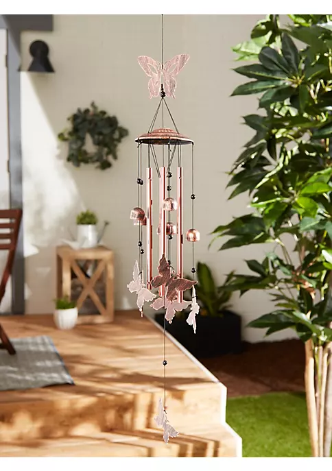 Summerfield Terrace Fluttering Butterflies Wind Chimes 4 Summerfield Terrace Fluttering Butterflies Wind Chimes - Image 2
