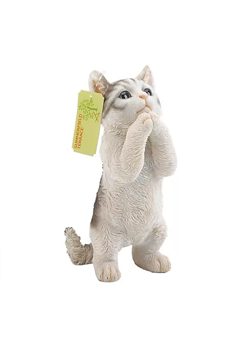 Summerfield Terrace Pretty Please Cat Garden Figurine 4 Summerfield Terrace Pretty Please Cat Garden Figurine - Image 2
