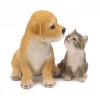 Summerfield Terrace Best Buddies Puppy and Kitten Garden Figurine -Bella-Vita Shop Belk 1427