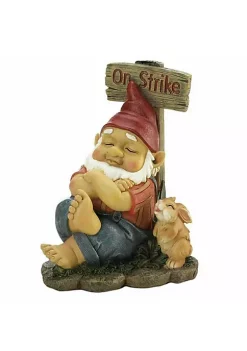 Summerfield Terrace Gnome On Strike Garden Figurine 7 Summerfield Terrace Gnome On Strike Garden Figurine -Bella-Vita Shop Belk 1440