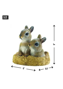 Summerfield Terrace Baby Bunnies Garden Decor -Bella-Vita Shop Belk 1458