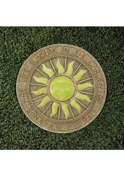 Summerfield Terrace Bursting Sun Glowing Stepping Stone -Bella-Vita Shop Belk 1468