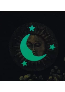 Summerfield Terrace Glow-in-the-Dark Sun and Moon Stepping Stone -Bella-Vita Shop Belk 1473