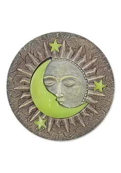 Summerfield Terrace Glow-in-the-Dark Sun and Moon Stepping Stone -Bella-Vita Shop Belk 1476