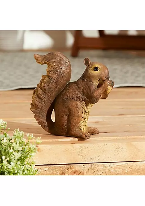 Summerfield Terrace Nibbling Squirrel Garden Statue 4 Summerfield Terrace Nibbling Squirrel Garden Statue - Image 2