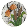 Summerfield Terrace Orange Dragonfly Love Blooms Here Cement Garden Stepping Stone 1 Summerfield Terrace Orange Dragonfly Love Blooms Here Cement Garden Stepping Stone -Bella-Vita Shop Belk 1520