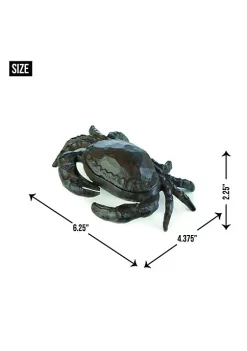 Summerfield Terrace Cast Iron Crab Key Hider 9 Summerfield Terrace Cast Iron Crab Key Hider -Bella-Vita Shop Belk 1539