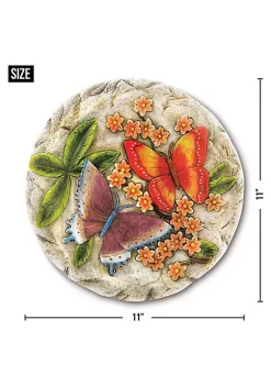 Summerfield Terrace Colorful Cement Butterfly Stepping Stone -Bella-Vita Shop Belk 1562