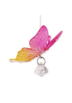 Summerfield Terrace Rainbow Acrylic Butterfly Windchimes -Bella-Vita Shop Belk 1565