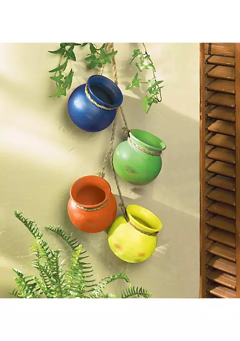 Summerfield Terrace Fiesta Hanging Pots 3 Summerfield Terrace Fiesta Hanging Pots - Image 2