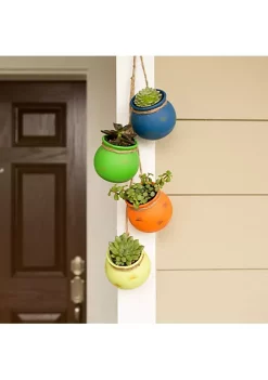 Summerfield Terrace Fiesta Hanging Pots 9 Summerfield Terrace Fiesta Hanging Pots -Bella-Vita Shop Belk 956