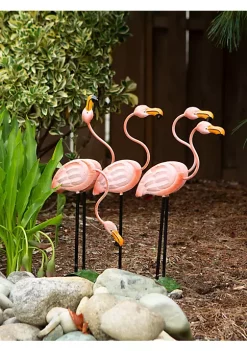 Summerfield Terrace Flamingo Flock Lawn Ornament -Bella-Vita Shop Belk 974