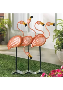 Summerfield Terrace Flamingo Flock Lawn Ornament -Bella-Vita Shop Belk 975