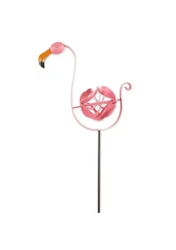 Summerfield Terrace Twirling Metal Pink Flamingo Garden Stake -Bella-Vita Shop Belk 979