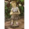 Summerfield Terrace Little Girl Feeding Birds Solar Garden Light -Bella-Vita Shop Belk 981