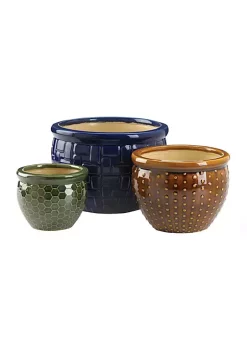 Summerfield Terrace Designer Ceramic Plant Pots 7 Summerfield Terrace Designer Ceramic Plant Pots -Bella-Vita Shop Belk 995